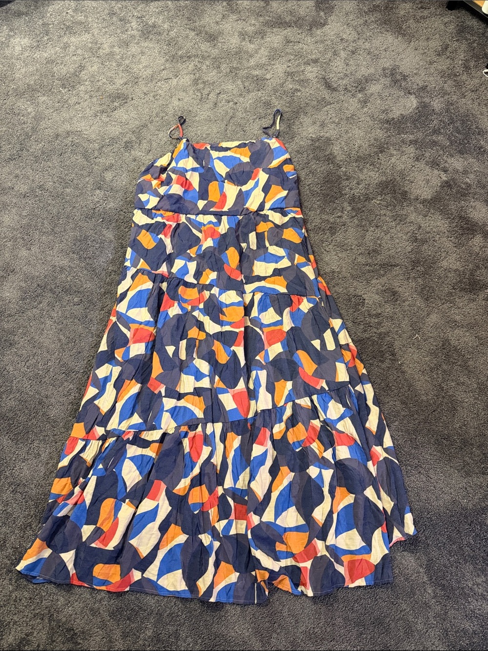 Nine West Multicolor strapless Lined dress
